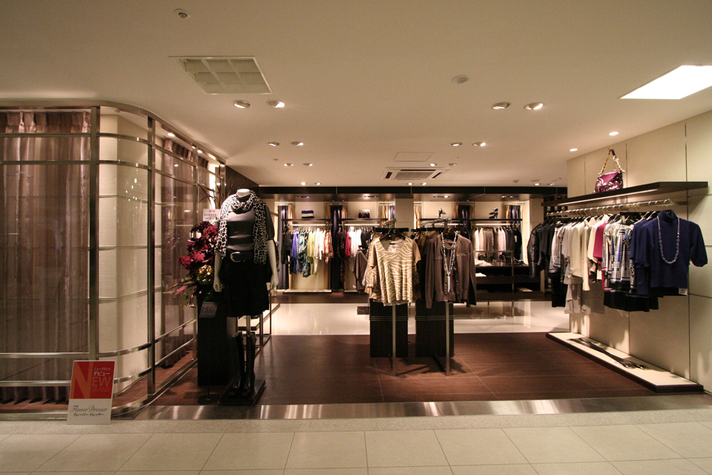 Flavor Dresser 広島天満屋/フレーバー ドレッサー 広島天満屋/店舗設計・ショップデザイン:洋服・ファッションブランド