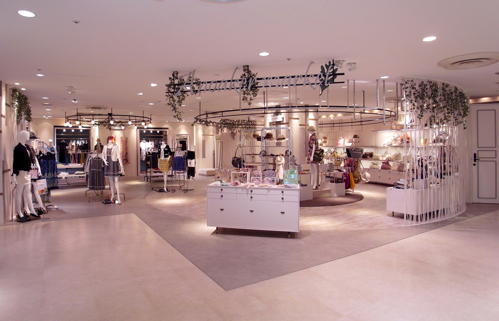 Anoaker Market 柏丸井/アンオーカー マーケット 柏丸井/店舗設計・ショップデザイン:洋服・ファッションブランド