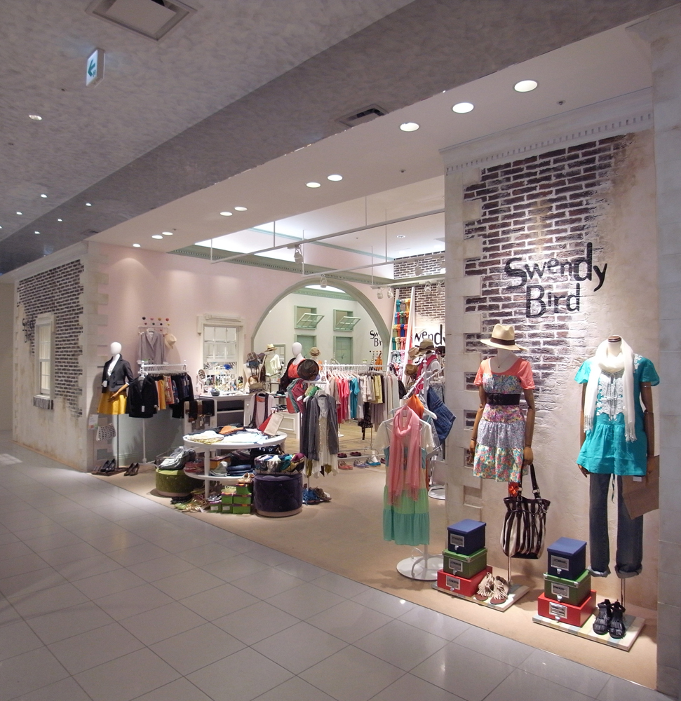 Swendybird 有楽町丸井/スウェンディ バード 有楽町丸井/店舗設計・ショップデザイン:洋服・ファッションブランド